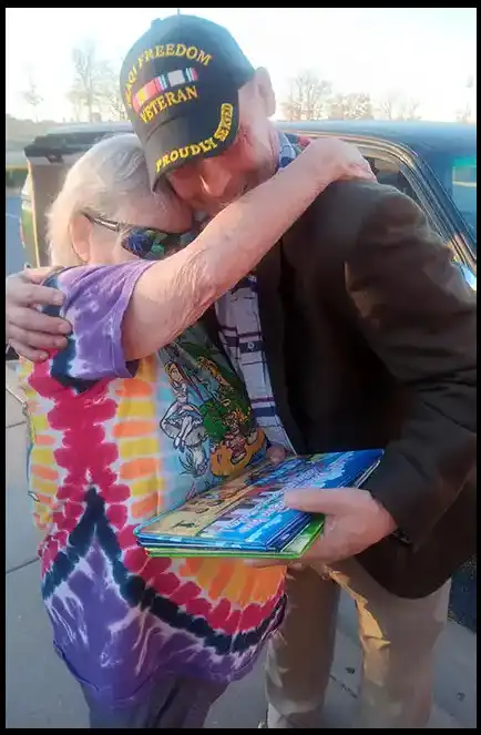 Book Author and Veteran David Haave shares Awesome Photo Thanksgiving 2023 -- David Haave